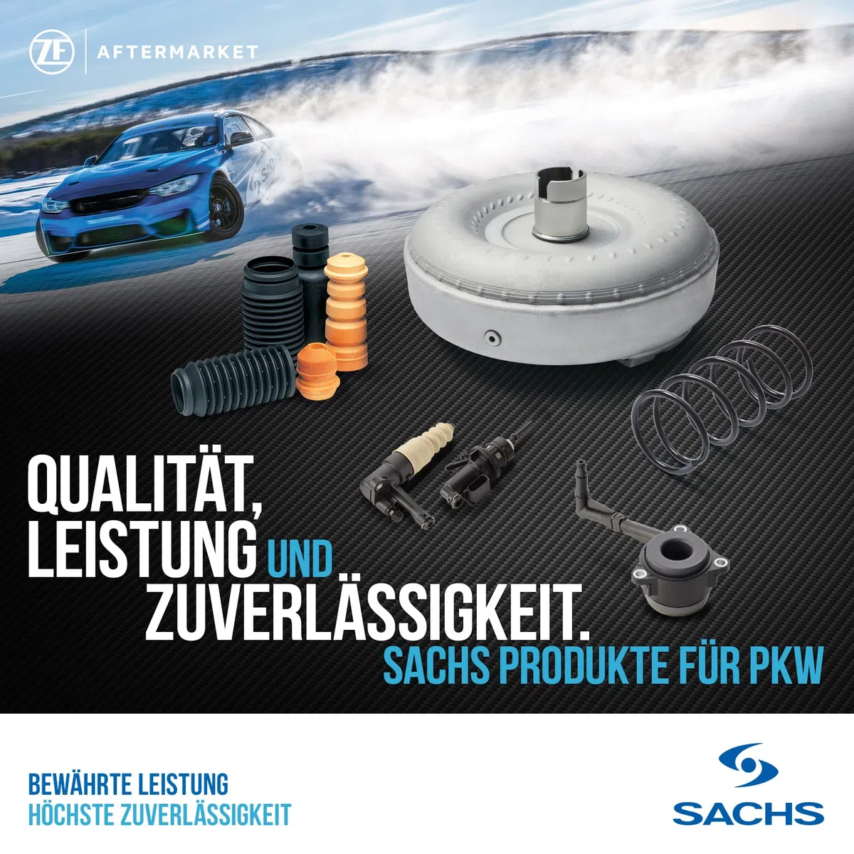 SACHS 900 157 Kit Parapolvere Ammortizzatore Service Kit per Ford Focus II Station Wagon (DA_, FFS, DS) 2004-2012 Assale anteriore e altri veicoli