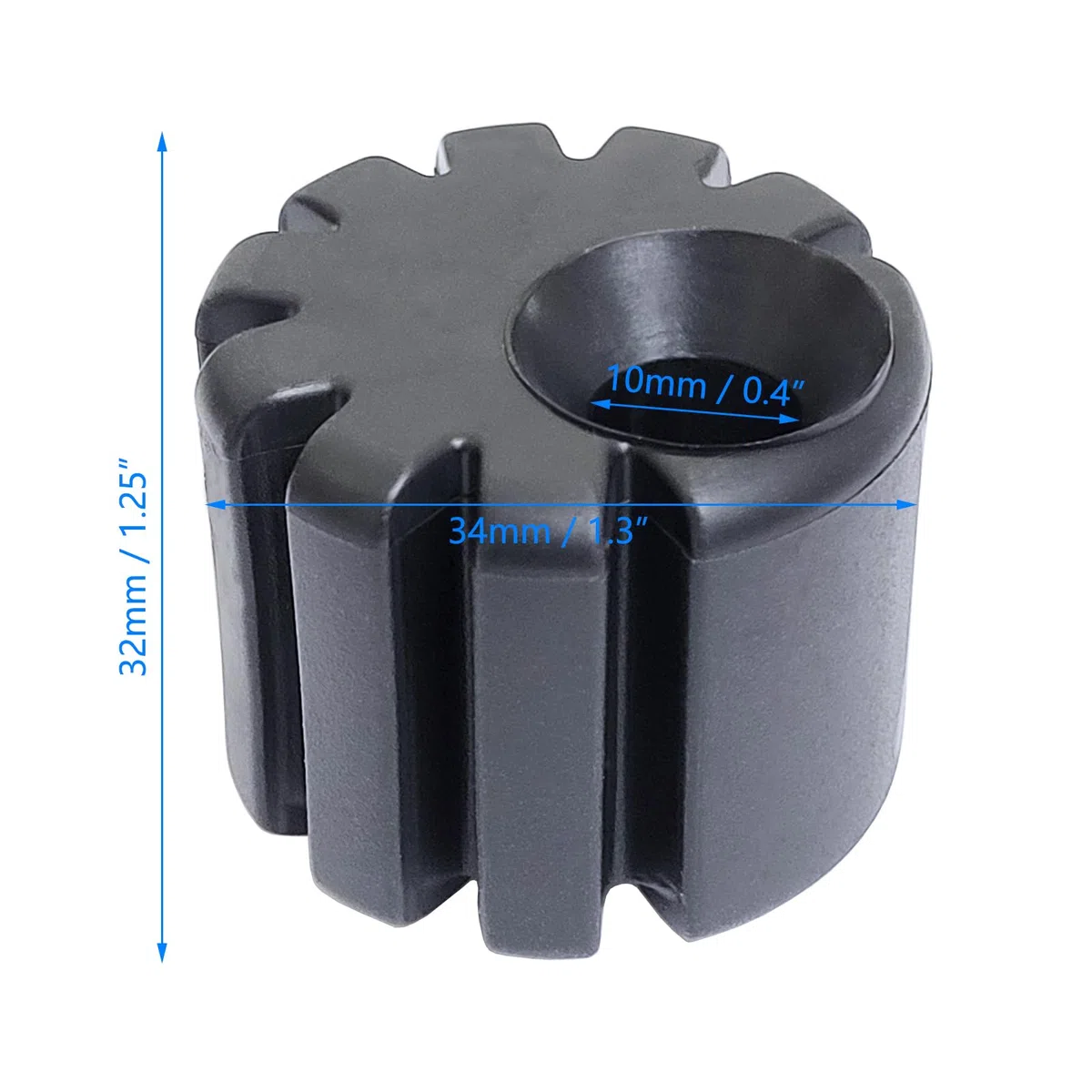 2 paia (4 pezzi) di montaggio inferiore per sedile moto, 10 mm, per conversione sedile moto, compatibili con R1200GS LC/R1250GS/S1000XR/K1600 B/K1600 Set