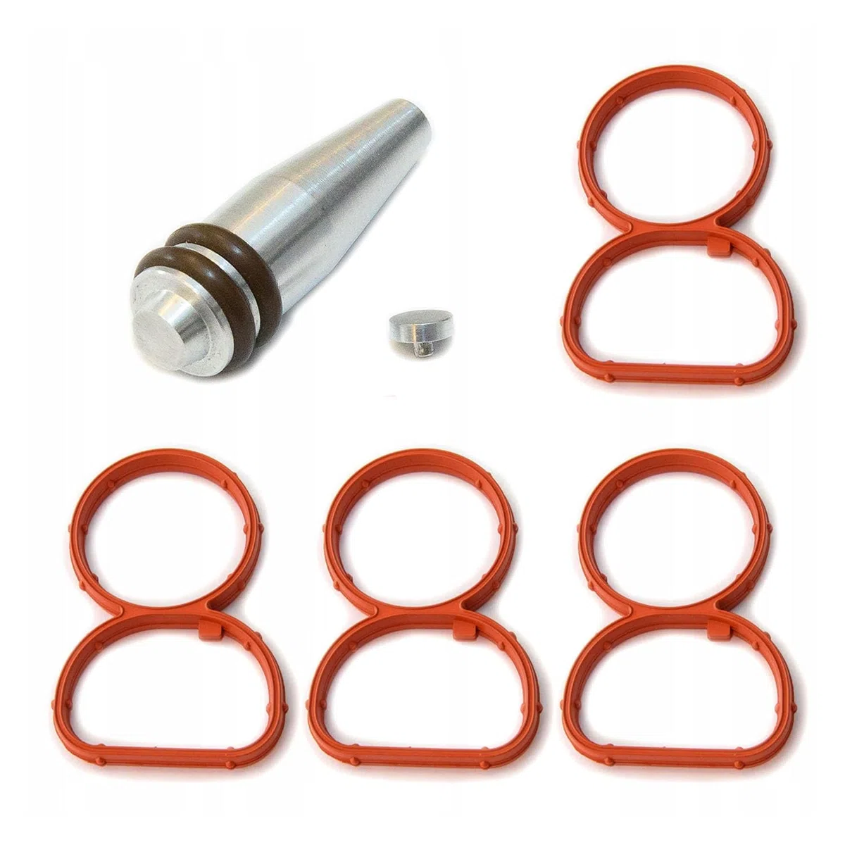 Kit di rimozione valvole di aspirazione 11618507239 compatibile con serie 1(E81 E82 E87 E88), 3(E90 E91E92 E93), 5(E60 E61), X1(E84), X3(E83), valvola di aspirazione in metallo con guarnizione