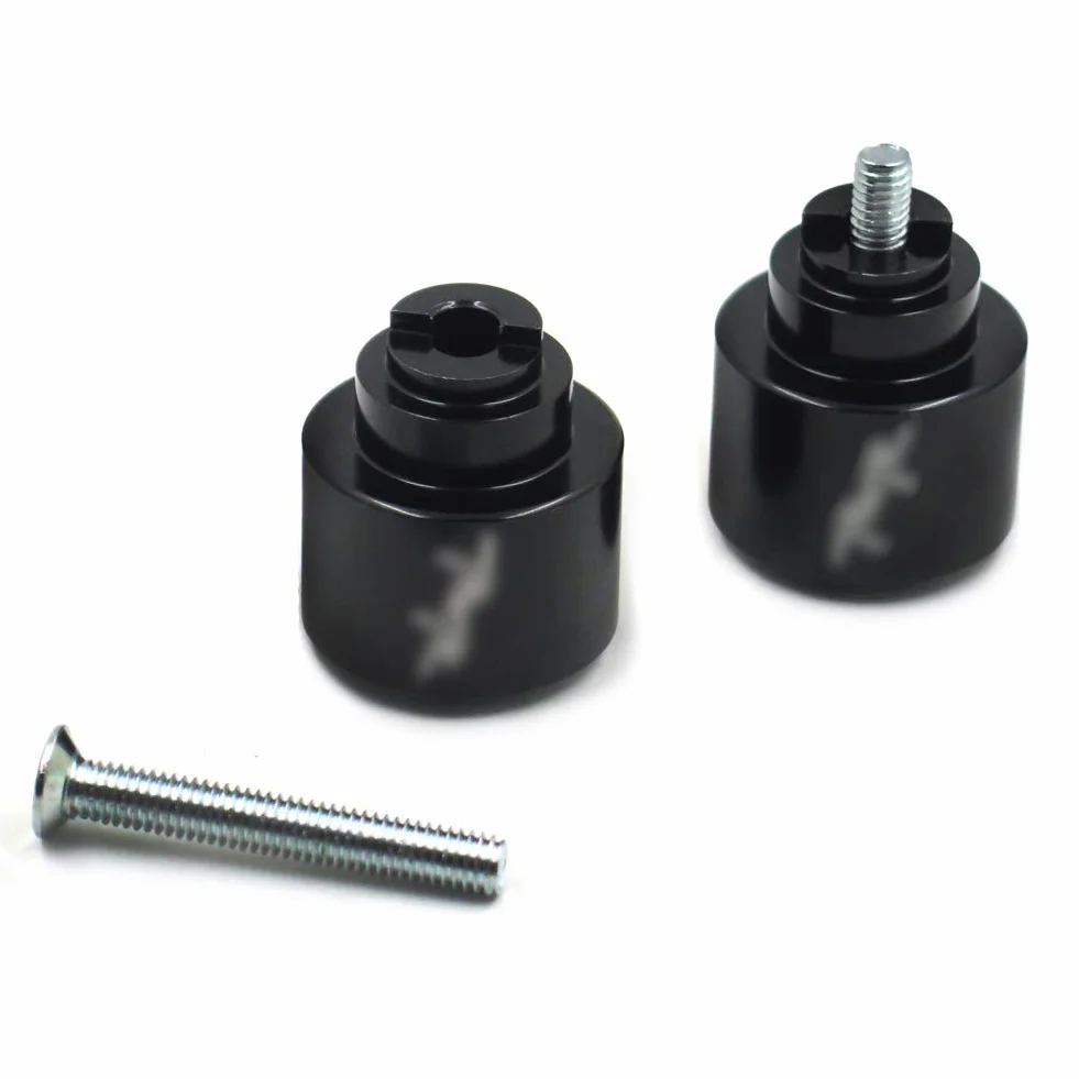 estremità Manubrio di Ricambio Compatibili con Honda CBR 250 600 900 929 954RR 1100 RR CBR1100Xx Rc51 Nero