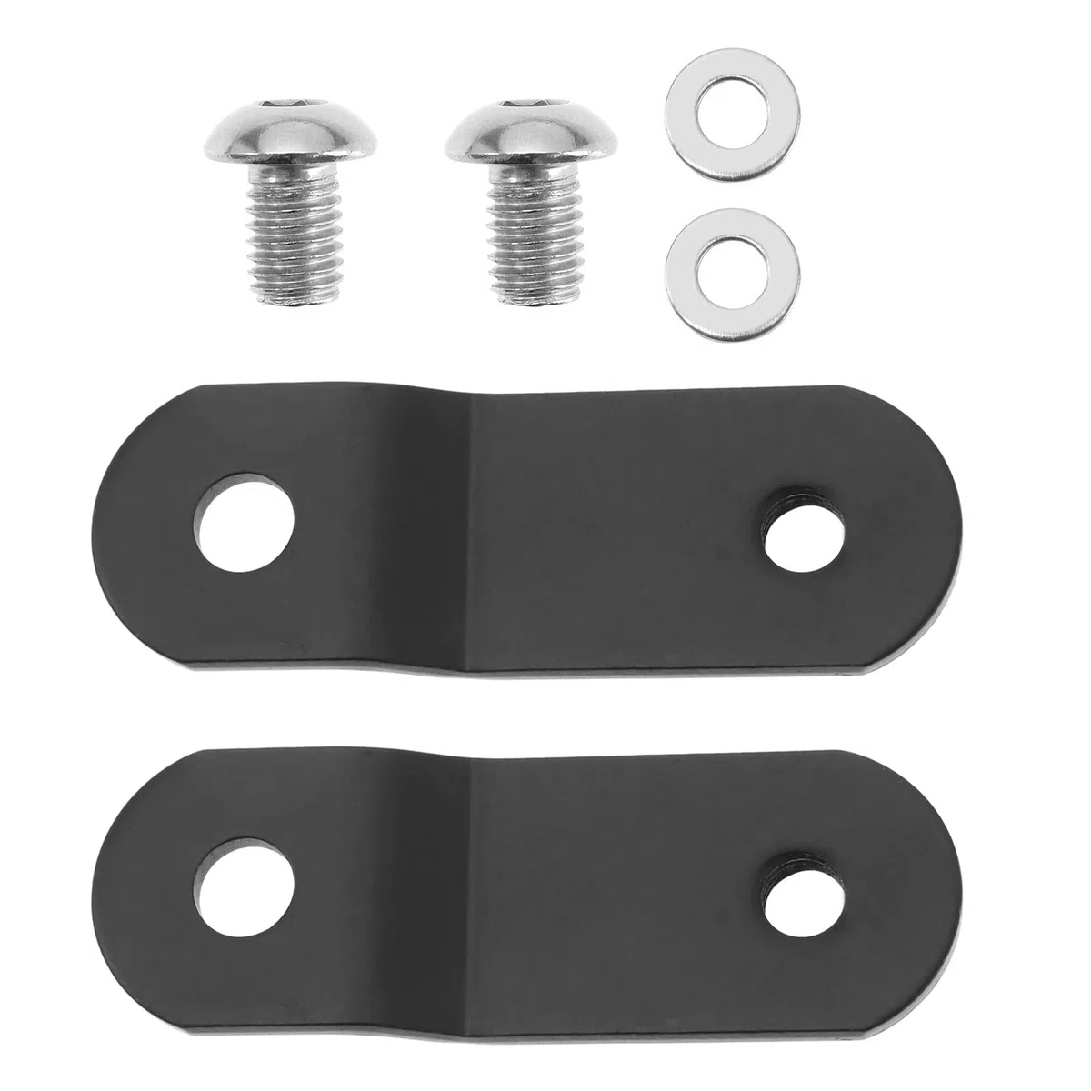 2 pezzi moto serbatoio gas kit di sollevamento in acciaio pezzi di ricambio compatibile con Sportster XL883 1200 48 72 nero 1,5 pollici