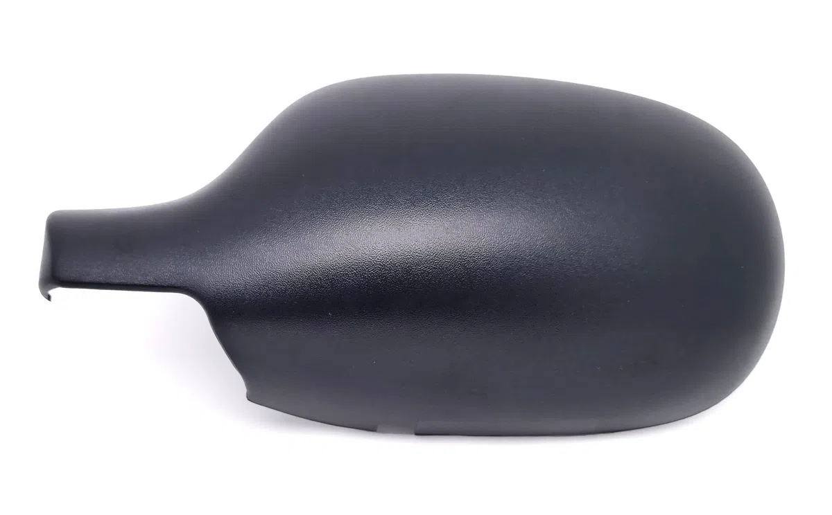 BSSTORE Calotta Specchietto Retrovisore Nera per CLIO II 1998, MEGANE 1996, SCENIC 1999 (Sinistra - Lato Conducente)