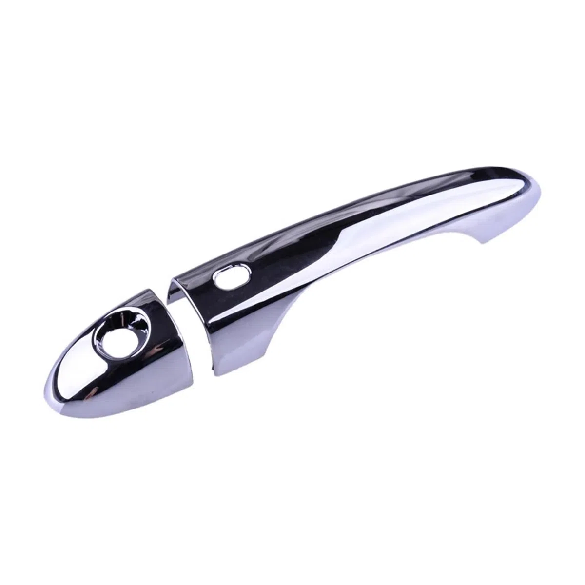 Maniglia Della Portiera Esterna dell'Auto Per Fiat Per 500X SUV 2016-2020 2021 2022 2023 Chrome Esterno Lato Porta Maniglia Della Copertura Trim Maniglia Lunetta Cap Per Smart Keyless maniglia della p