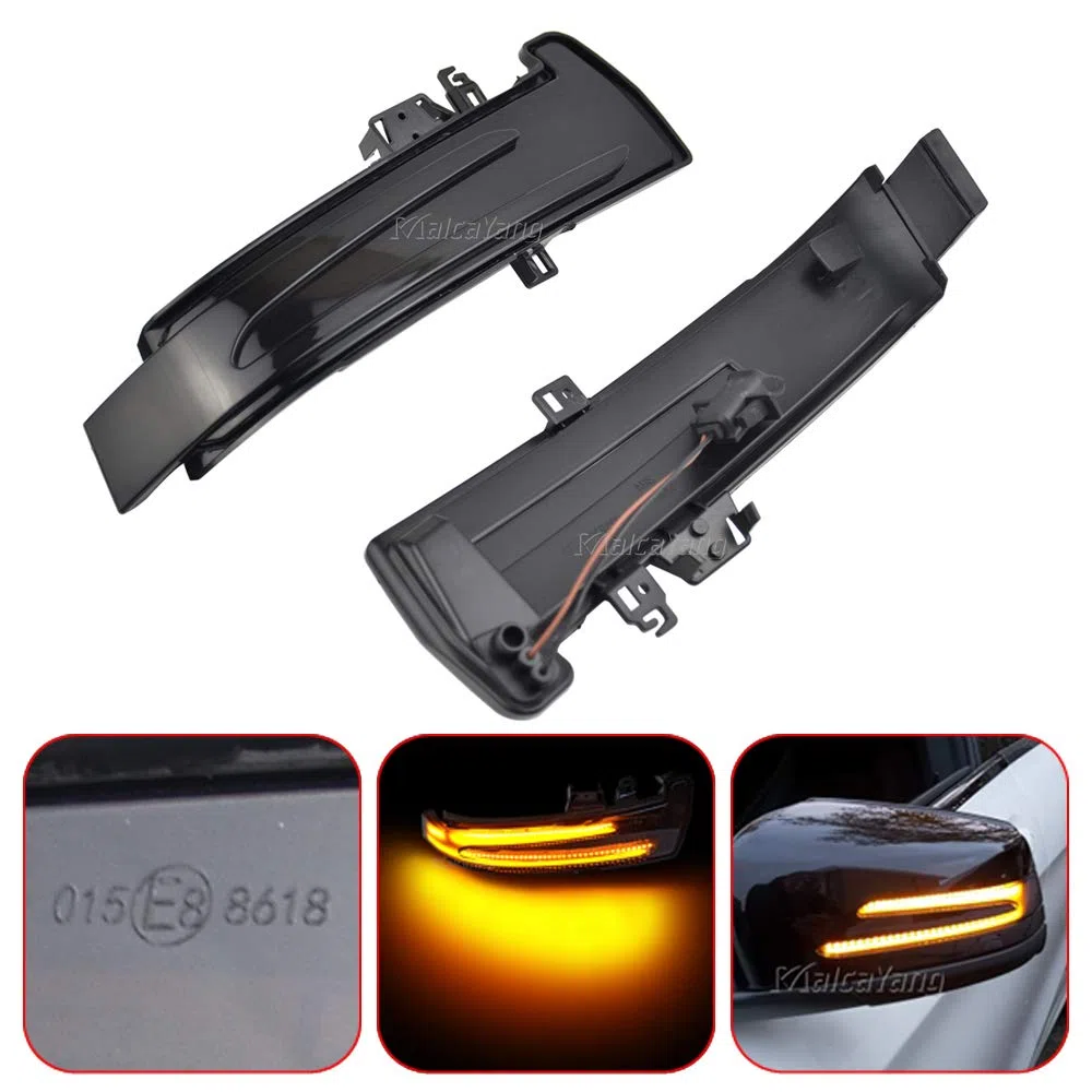 Indicatori di direzione dinamici a LED per W204 W176 W212 CLA A B C E S GLA GLK CLS classe W246 C117 X156 X204 W221 W218