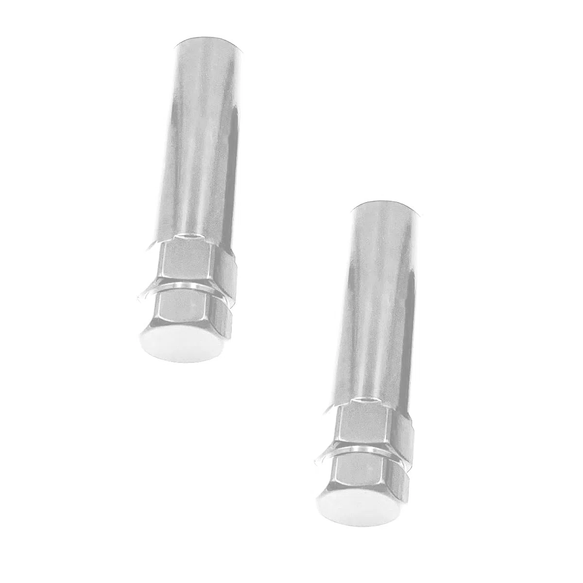 CGEAMDY Chiave Rimozione Del Dado Di Bloccaggio, Strumento Rimozione Dado Bloccaggio Della Ruota 7 Scanalature, Ruota Lug Dado Drive Tuner Chiave Strumento Blocco Auto(Argento)
