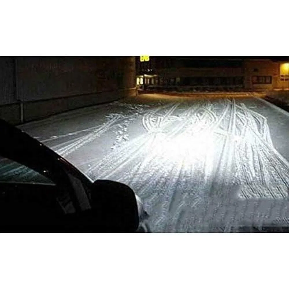Riloer Lampadine per auto, H7 12V 55W Lampadine fendinebbia per fari allo xeno per veicoli, super bianche, 2 pezzi