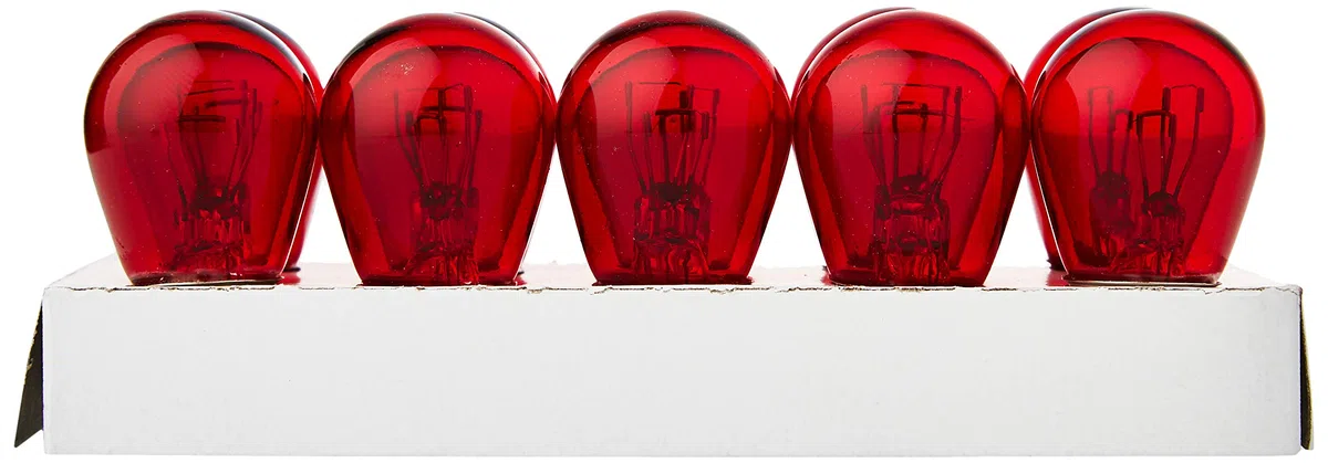 'M-Tech Z16 lampada BAY15D 12 V 21 P21/5 W Rosso, Rosso, set di 10
