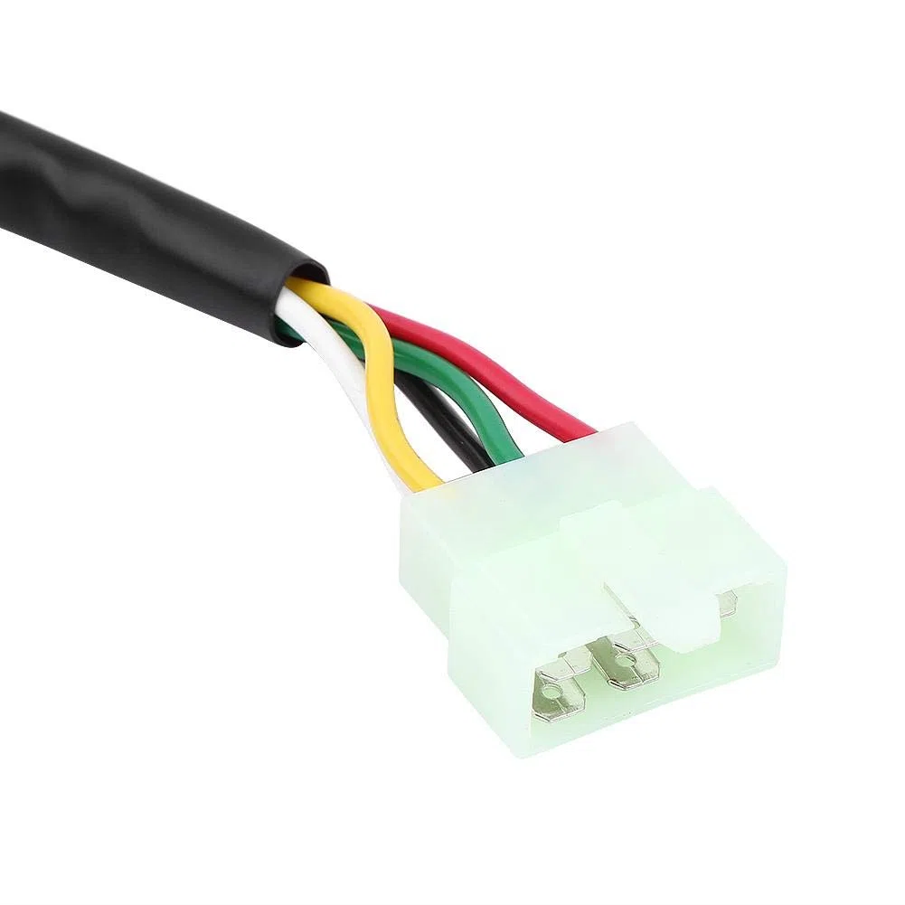 Interruttore di accensione, 5 fili 5 pin interruttore di accensione a chiave interruttore blocco di blocco per la maggior parte delle moto Dune Go Kart ATV