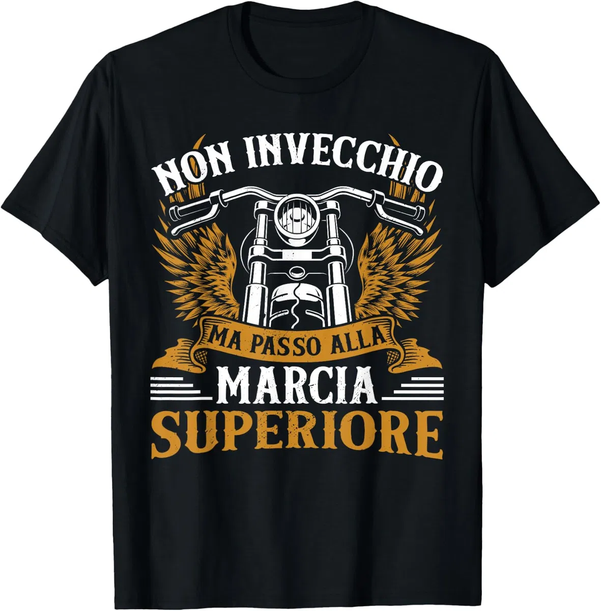 Motociclista Non Invecchio Superiore Moto Maglietta