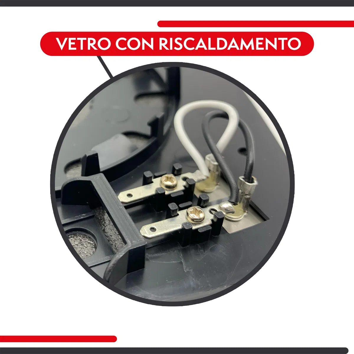 Vetro Specchietto per Renault Clio IV, V, Capture, Destro, Riscaldabile, 963654973R