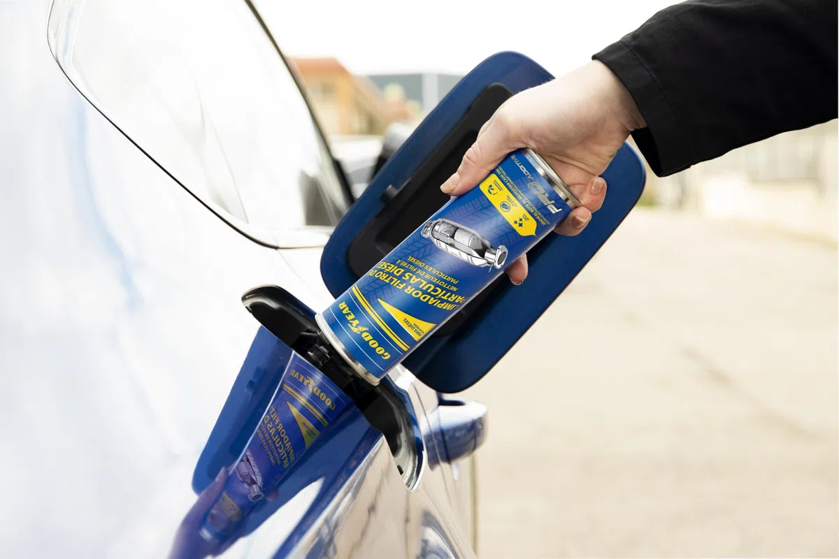 Goodyear PRO Additives Detergente per filtri antiparticolato Diesel, Additivo per gasolio 300 ml