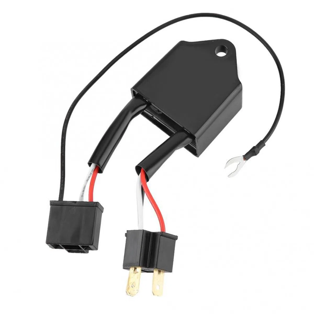 CGEAMDY 2 Pezzi Universale Convertitore Polare Dell'automobile, LED Negativo Convertitore Interruttore Fascio Adattatore, Adattatore Del Cablaggio Dell'interruttore Negativo Polare Del LED per H4