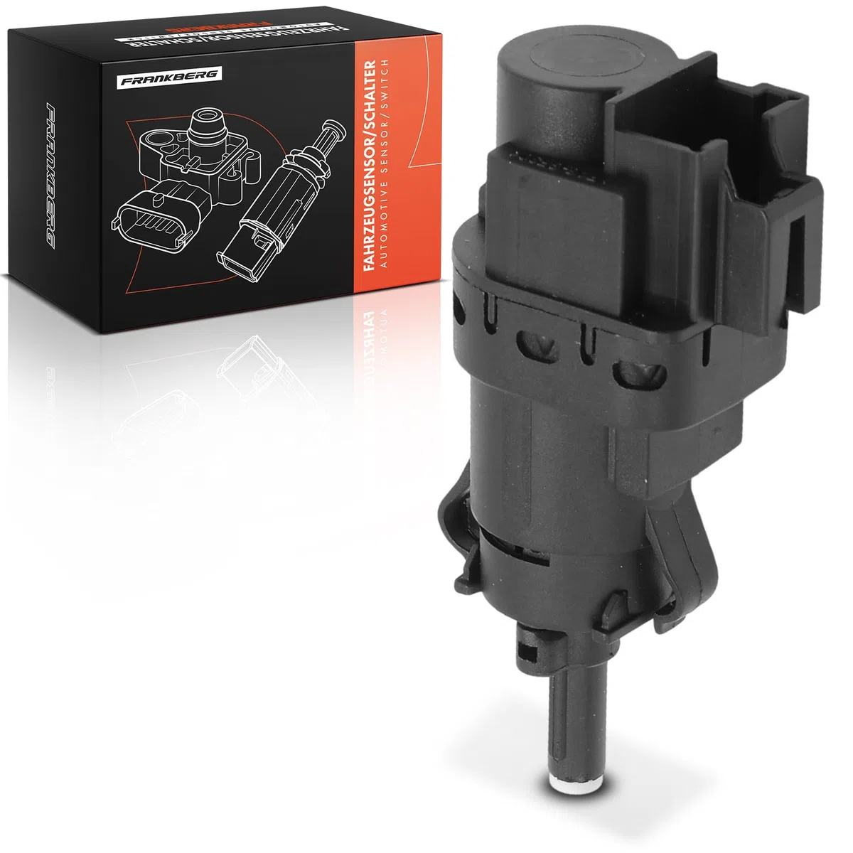 Frankberg Interruttore luci di stop 2-Poli Compatibile con Ecosport Fiesta VI CB1 CCN Galaxy WA6 B-Max JK 2 DY Replace# 3M5T13480AC