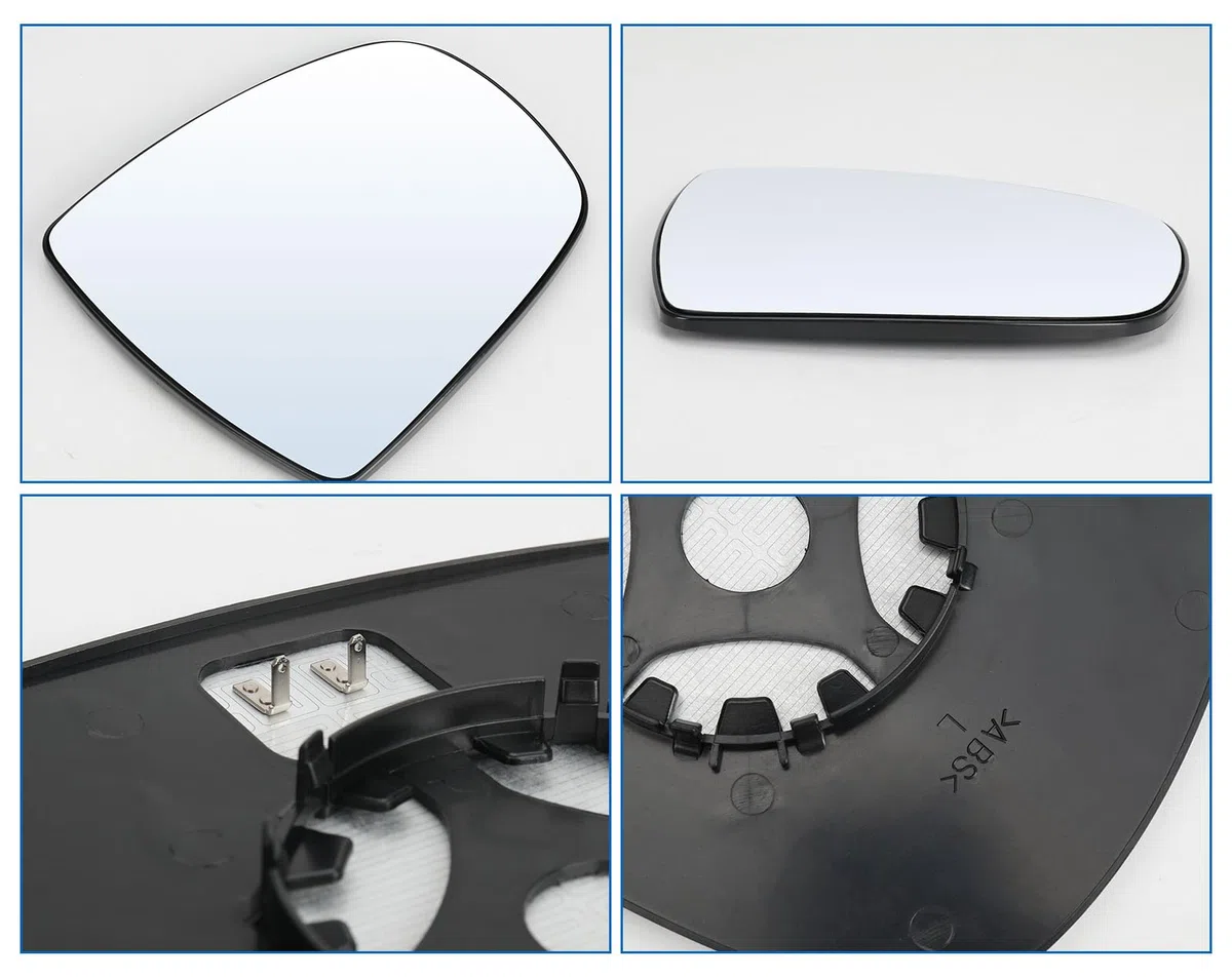 Vetro Specchietto Retrovisore Riscaldabile Sinistra Compatibile con Renault Trafic MK2 / Opel Vivaro A/Nissan Primastar (2001-2014)