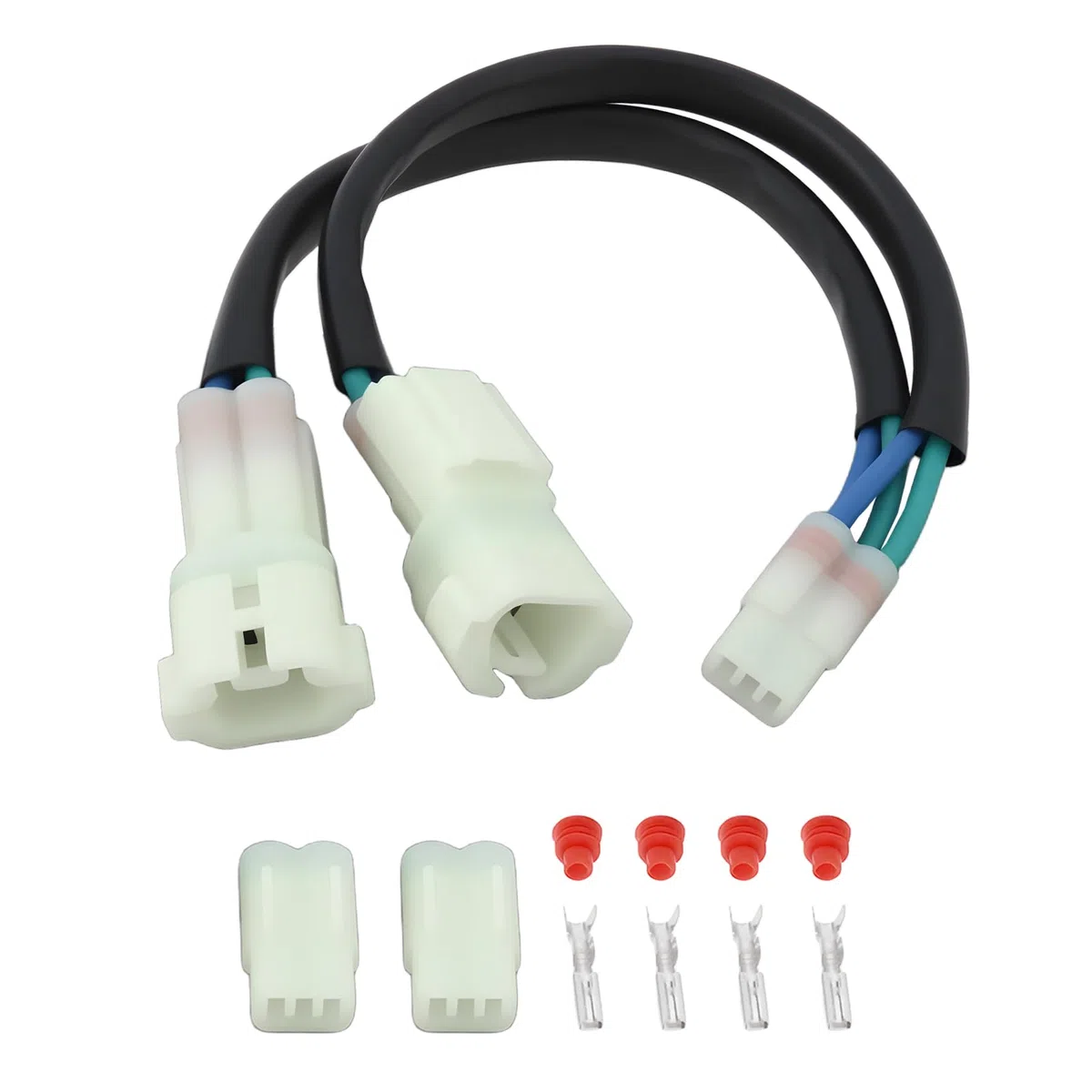 EMSea Connettore Ausiliario USB Per Moto Y-Splitter Compatible Con Triumph Trident 660 20 Cm