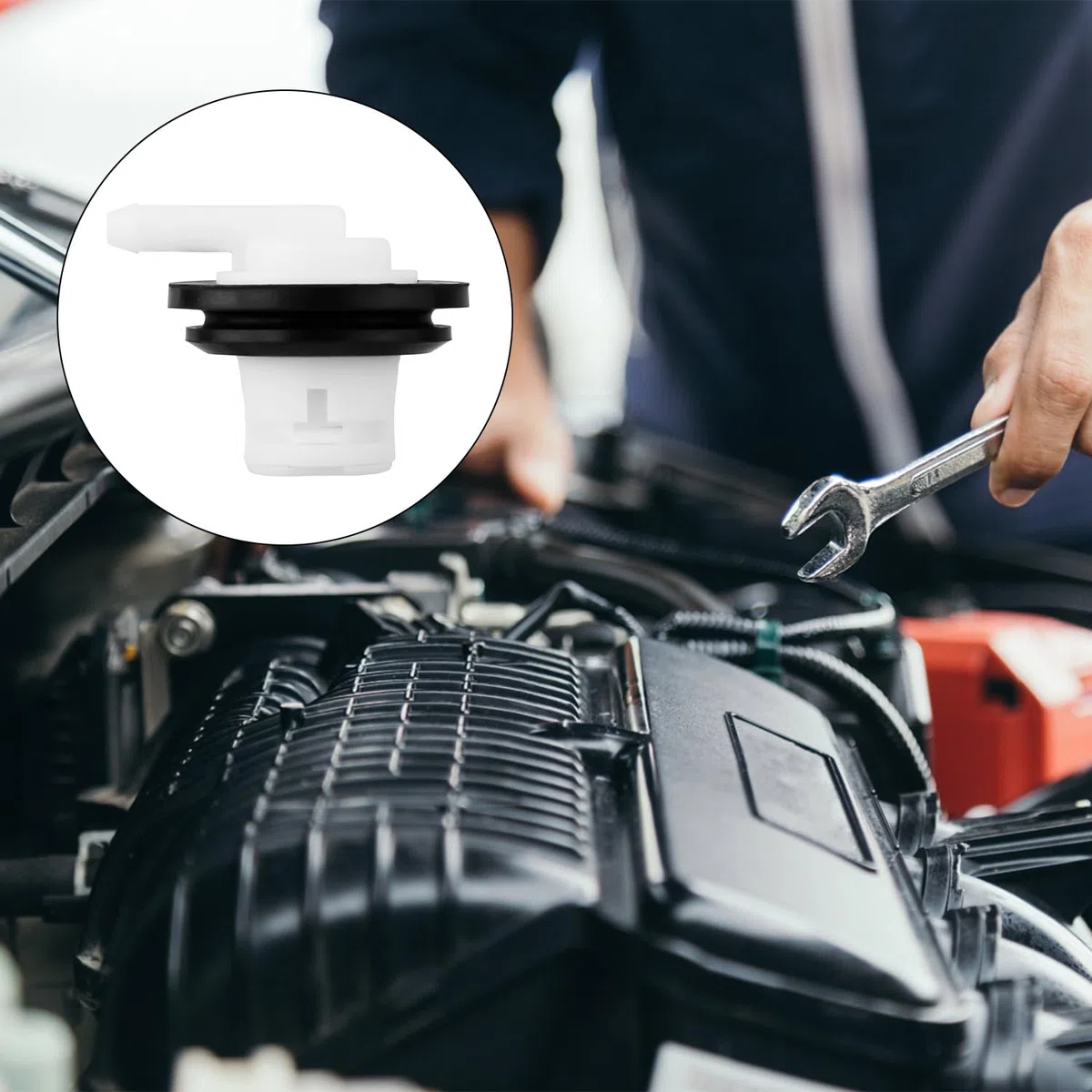2pz Valvola Sfiato del Serbatoio Gas, Valvola Sfiato Serbatoio Carburante 5360058 911-060 Vapore Carburante Guarnizione Senza Perdite per Veicoli Automobilistici Dodge Ram Cherokee