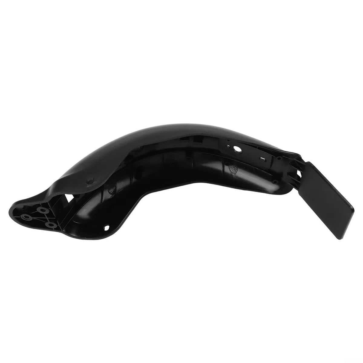 Eawfgtuw Parafango posteriore per scooter elettrico, impermeabile, paraspruzzi, parti di ricambio, materiale ABS, nero, compatibile con Pro II