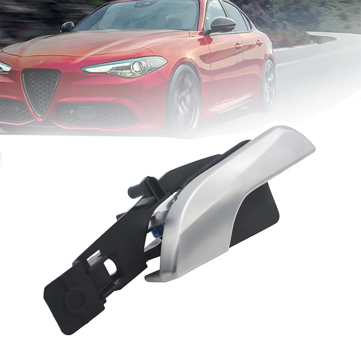 156092167 Maniglia Interna per Giulietta SX, KASturbo Maniglie per Alfa Romeo 2010-2019 Poi Anteriore Sinistra lato Guida