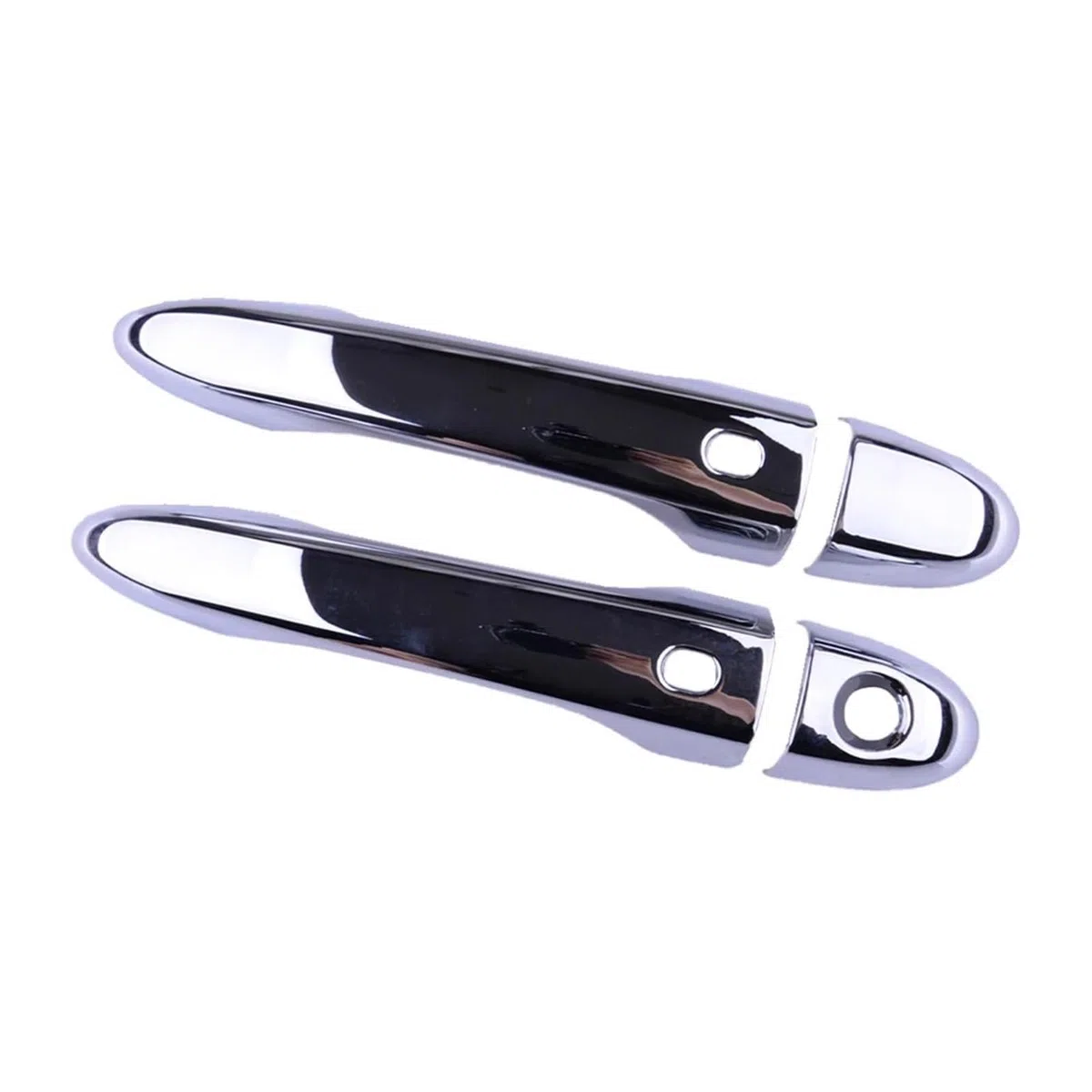 Maniglia Della Portiera Esterna dell'Auto Per Fiat Per 500X SUV 2016-2020 2021 2022 2023 Chrome Esterno Lato Porta Maniglia Della Copertura Trim Maniglia Lunetta Cap Per Smart Keyless maniglia della p