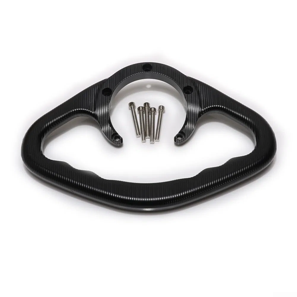 YJDOORPLAY Barra di Presa Antiscivolo per Serbatoio Passeggero Moto Maniglia di Sicurezza CNC Alluminio Per Yamaha FZ1 FZ6 R1 R6 Barra di Presa Maniglia Serbatoio Alluminio Moto Supporto di Sicurezza