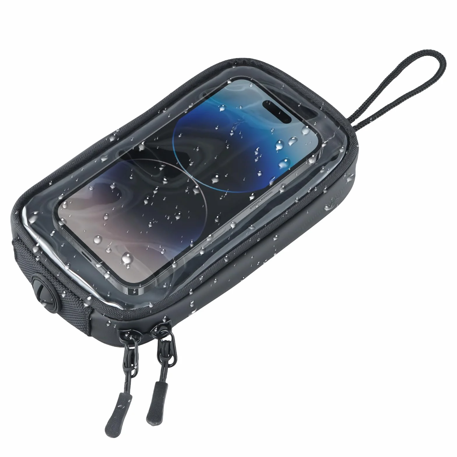 Borsa Serbatoio Moto Borsa da Serbatoio Magnetica Impermeabile Universale Supporto per Telefono Cellulare Moto con Finestra Trasparente