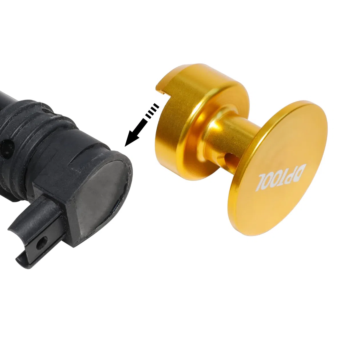 DPTOOL Strumento di rimozione della bobina della candela compatibile con BMW R1200GS/R/RT/ST R1100 R1150 R1250 F650GS F700GS F750GS F800 F850 F900 K1200 K1300 HP2 HP4 R Nine T Strumento