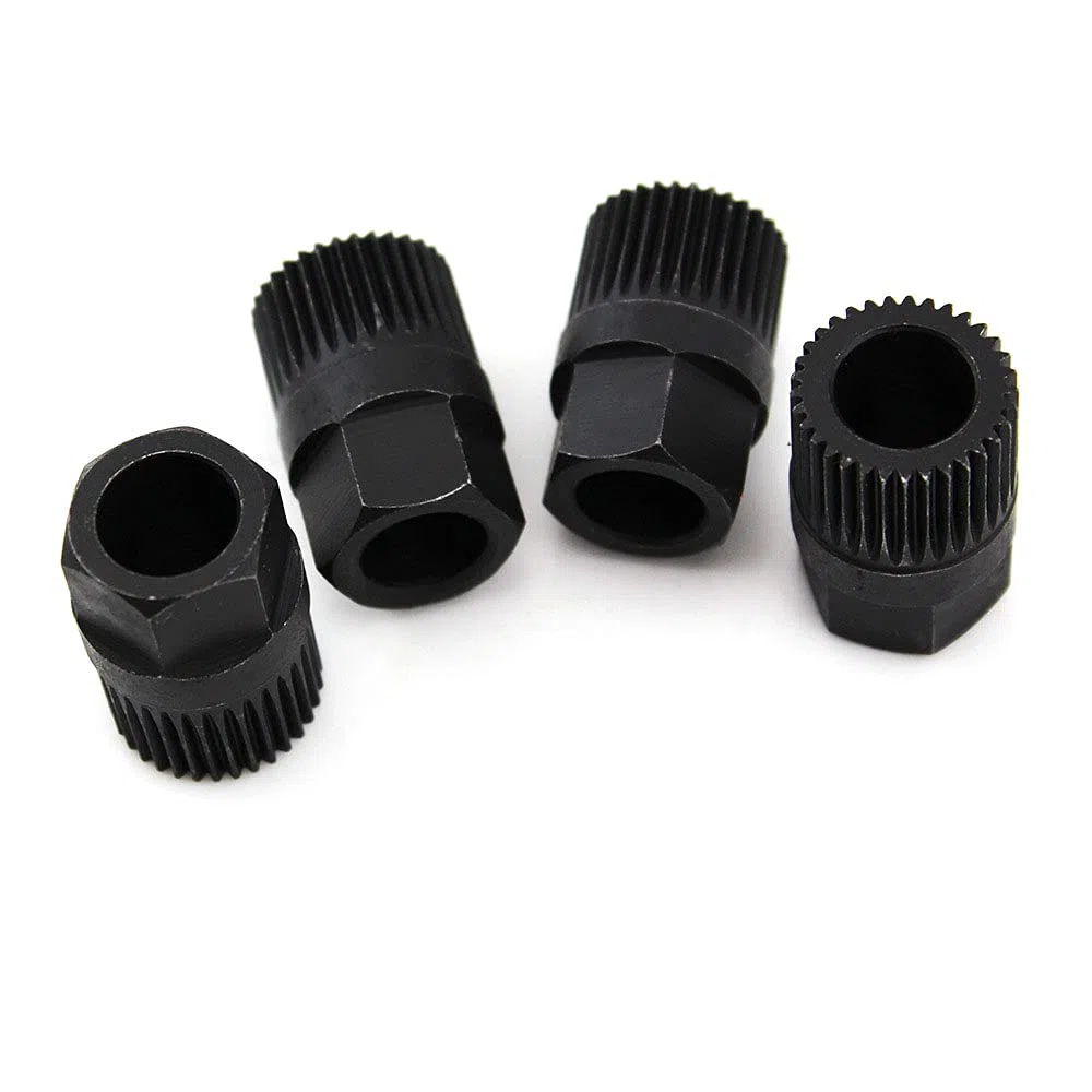 4 pz Socket Alternatore Frizione 33 Denti Libero Ruota Puleggia Strumento di Rimozione