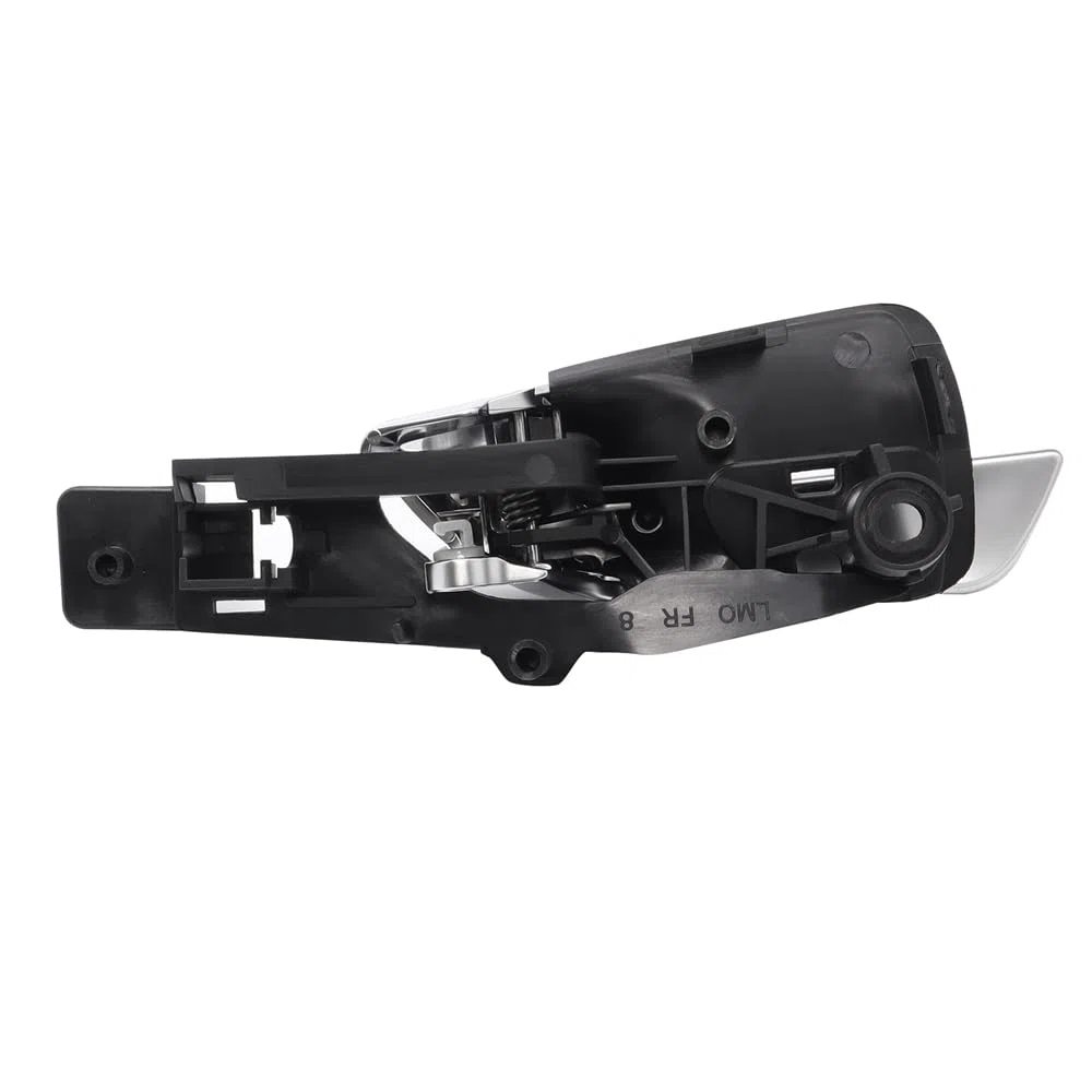 Generico Maniglia porta auto, maniglia interna porta anteriore sinistra e destra per Alfa Romeo Giulietta 2010-2019 Maniglia interna cromata argento 156092167 156092165 (Anteriore destra: 156092165)