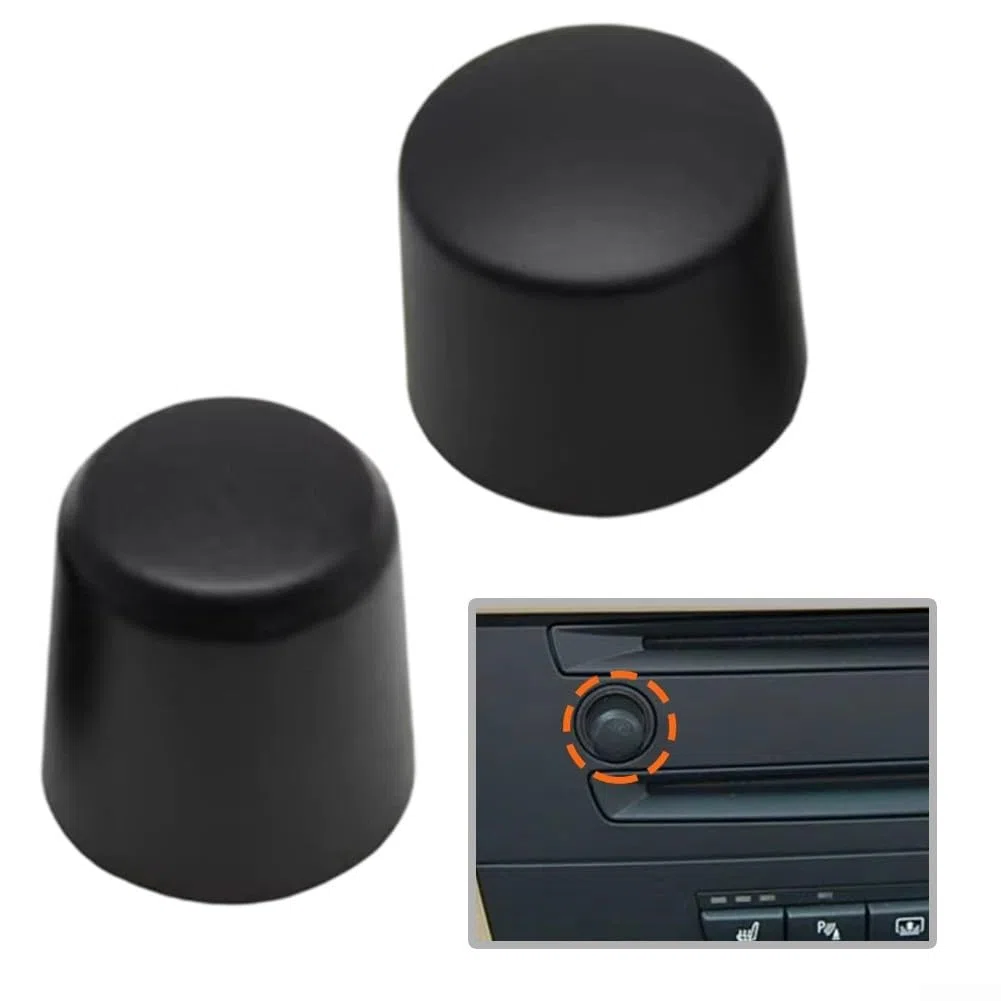 Manopola rotante per interruttore volume radio audio per BMW Serie 3 E90 E81 E82 E87 E88 2005-2012 compatibile con modelli LHD e RHD Costruzione PC ABS (E)