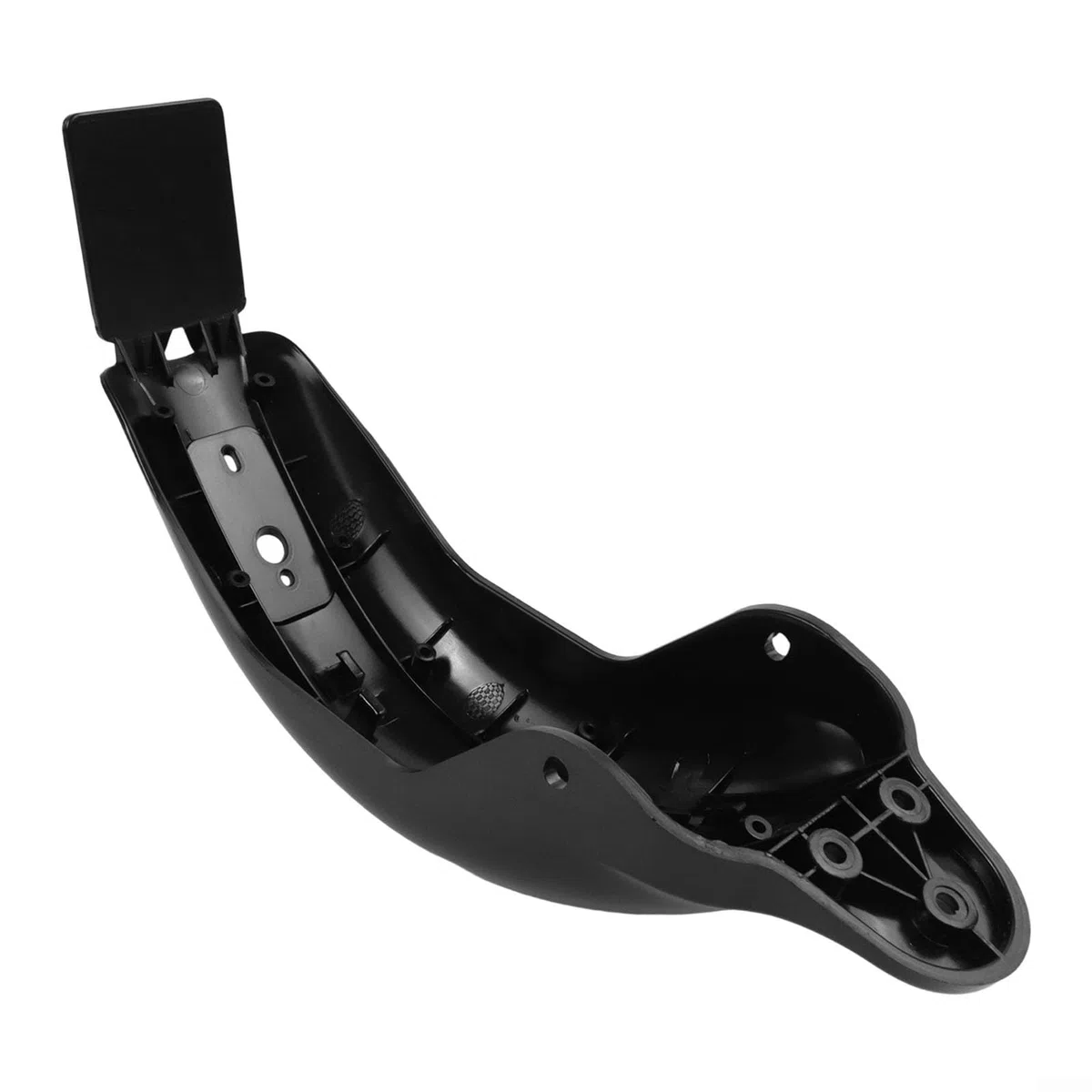 Eawfgtuw Parafango posteriore per scooter elettrico, impermeabile, paraspruzzi, parti di ricambio, materiale ABS, nero, compatibile con Pro II