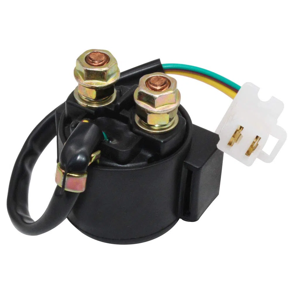 Relè Avviamento Solenoide per Honda TRX300 Fourtrax 300 1988-2000 /TRX200 Fourtrax 200 1984 /TRX250 Fourtrax 250 1985-1987 /TRX250 Sportrax 2003-2008 /TRX400 Sportrax 2001-2014
