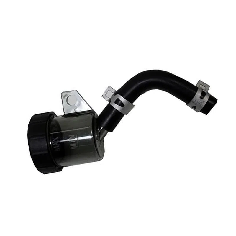 WANGCL 2PCS Serbatoio del liquido dei freni del motociclo Universale Frizione del motociclo Cilindro principale del freno Pompa del freno Tazza dell'olio