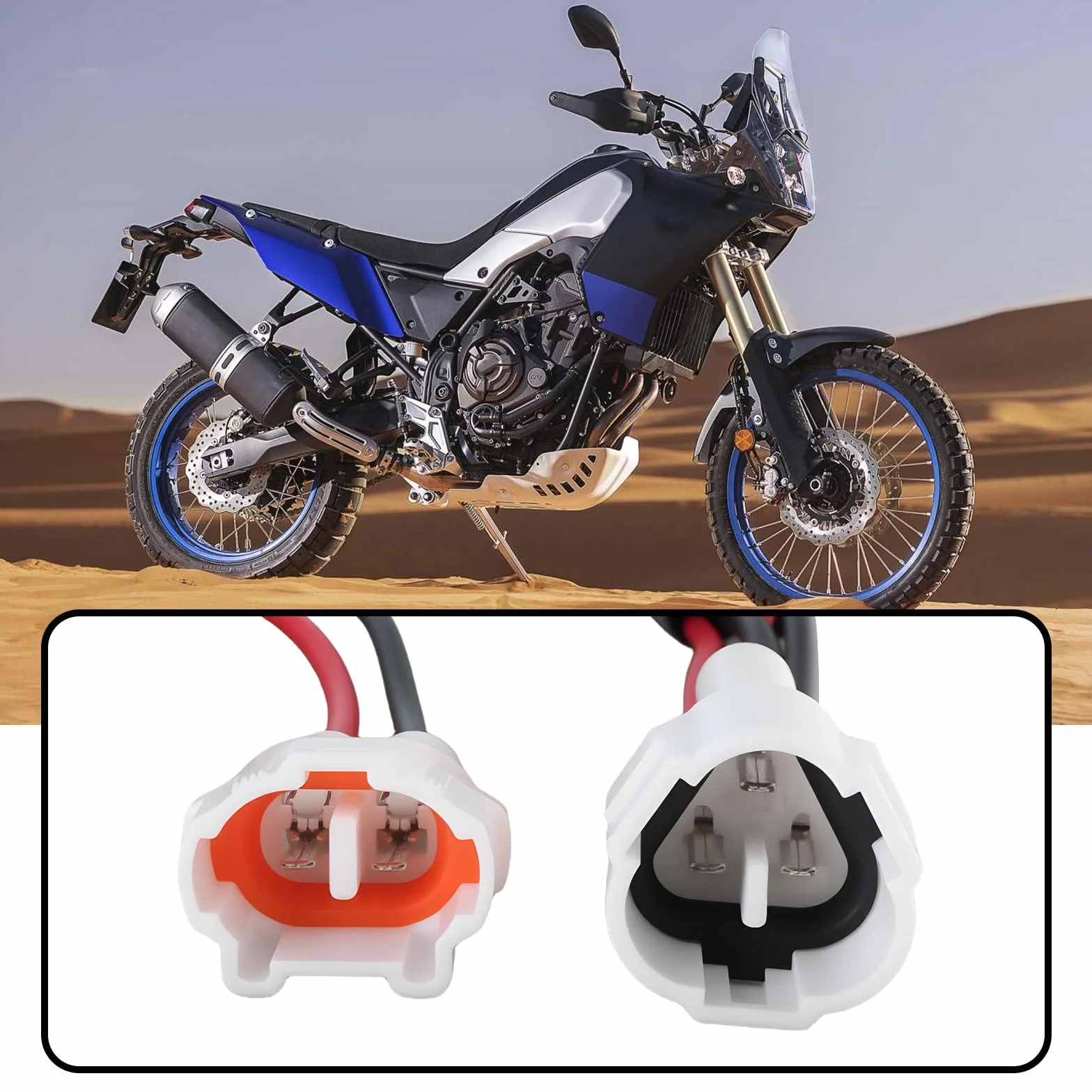 Set Di Prese Di Corrente Caricabatterie USB Luci Ausiliarie Compatibile Con Yamaha Tenere 700