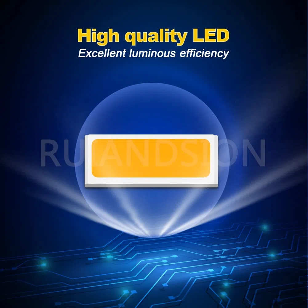 Ruiandsion 2 lampadine a LED 1157 6V BAY15D 2057 2357 7528 Bianco caldo 3014 12SMD LED Chip Luci posteriori a LED per retromarcia e frenata