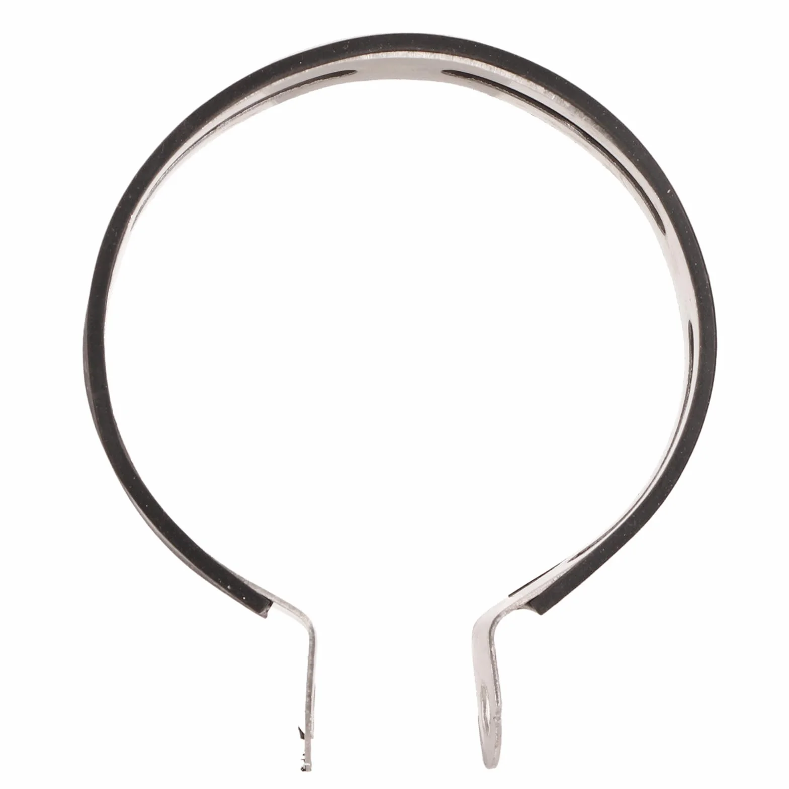 fascetta scarico moto + fascetta scarico moto Staffa Tubo di Scarico Silenziatore di Scarico del Motociclo Staffa del Tubo Universale Gancio per Tubi Staffa di Montaggio Semicerchio