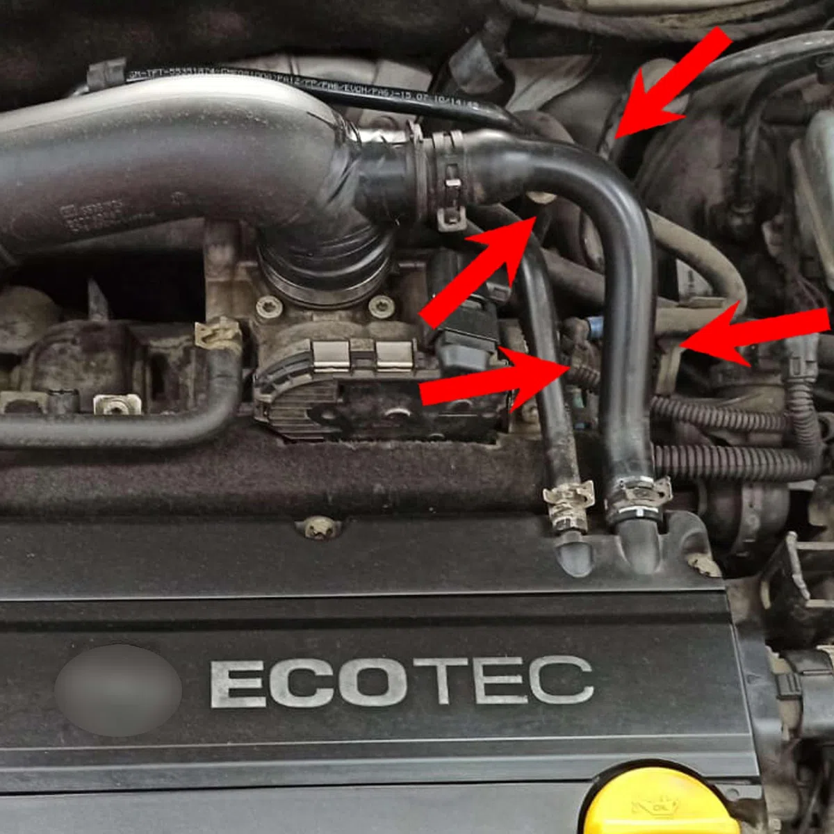 Tubo di sfiato del motore Compatibile con Astra G H Combo Corsa C D Meriva Tigra Agila 5656121 55351522 55578995 656092