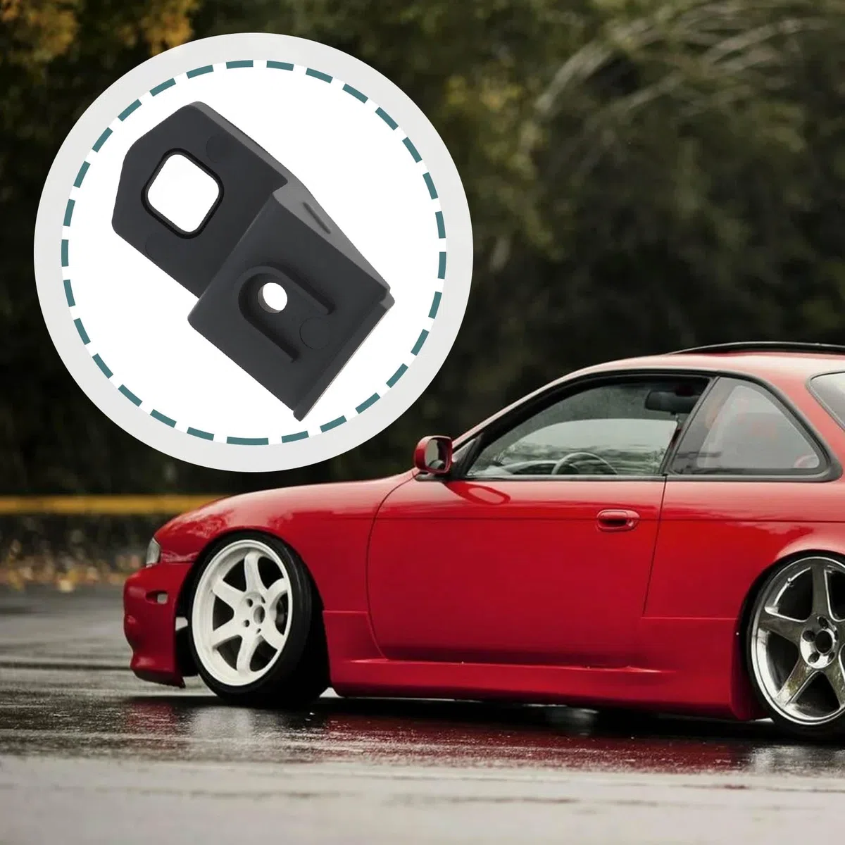 ECSiNG 2 supporti per fari convertibili 63117182519, compatibili con BMW E92 Coupe 2007-2013