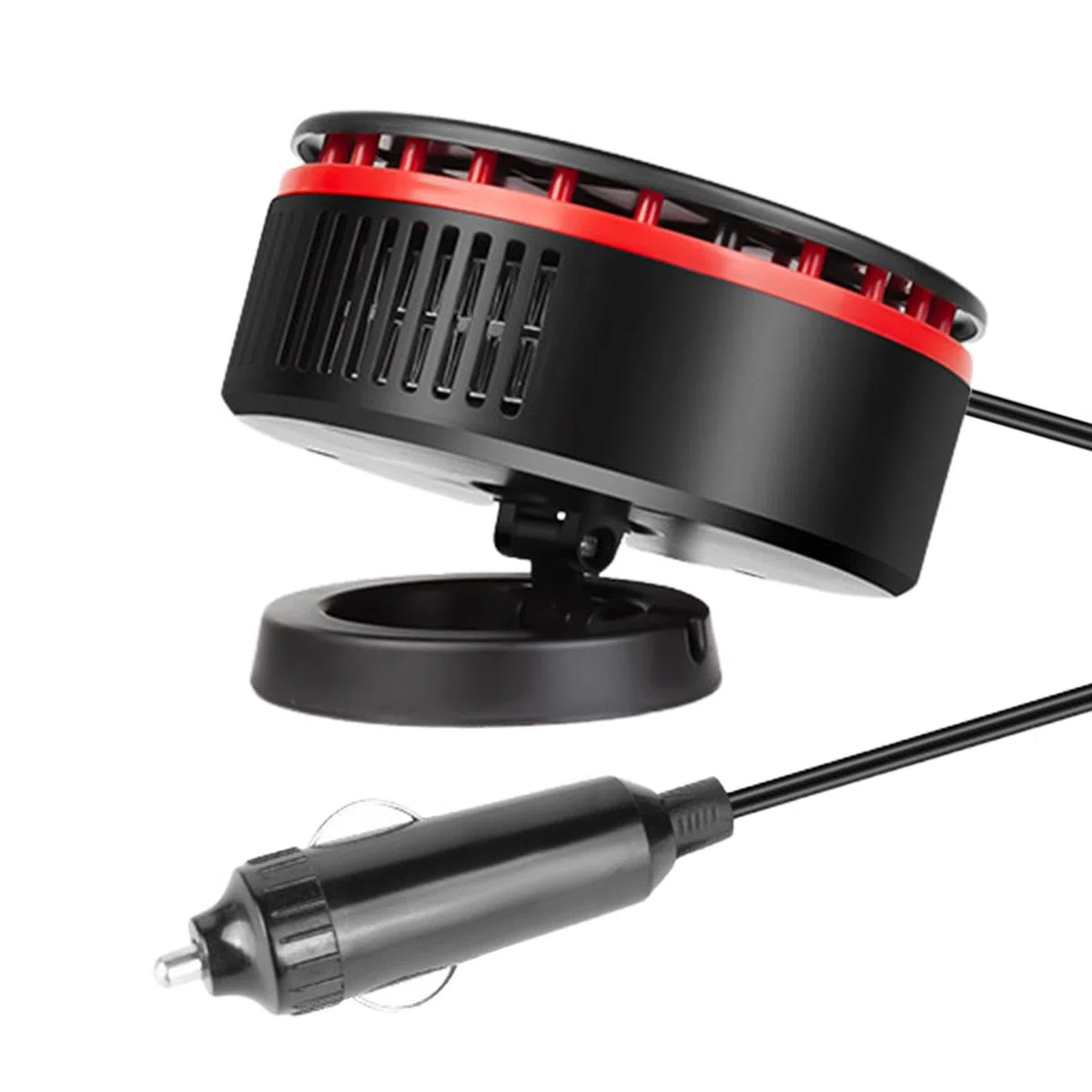Riscaldatore portatile per auto, 12 V, girevole a 360 gradi, riscaldamento rapido, sbrinatore per parabrezza 'auto, adatto per la maggior parte dei veicoli