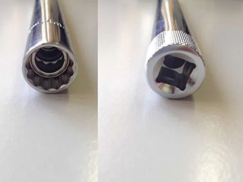 Chiave per candela da 14 mm, chiave a bussola magnetica, lunga