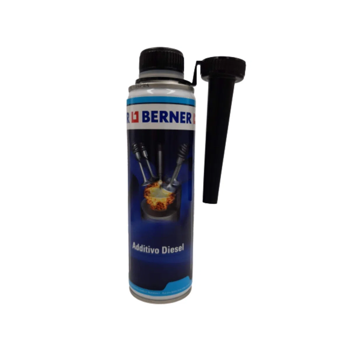 BERNER Additivo Diesel Auto, Pulitore Iniettori Professionale 300 ml