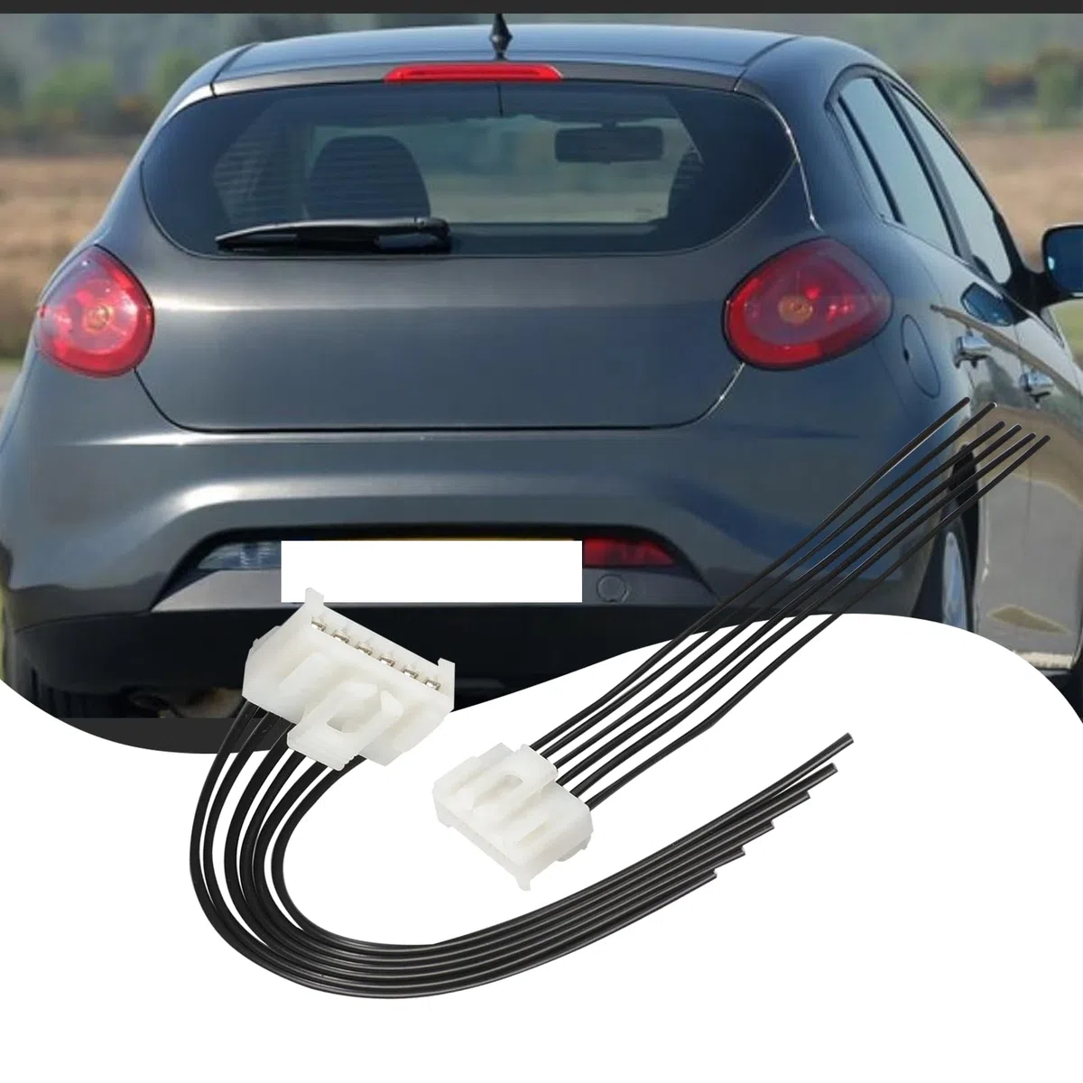 Kit Fascio Cavi Fanale Posteriore per Brava Doblo Punto Jumper 51277255 connettore cablaggio fanale posteriore