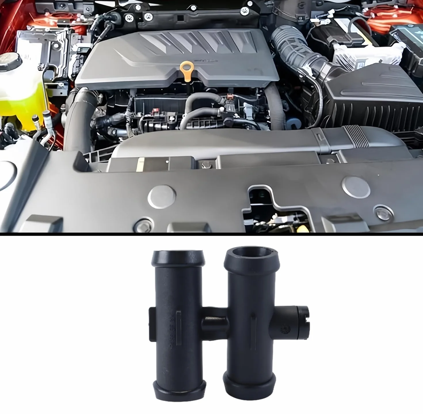 Connettore di spurgo dell'aria del tubo flessibile del liquido di raffreddamento, 17127515494 per Mini R50 2000-2006 Cabrio R52 2002-2008 Sostituisce la parte