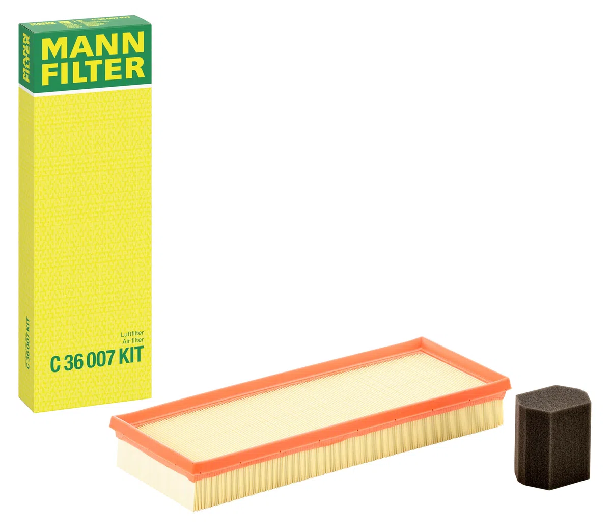 MANN-FILTER C 36 007 KIT Filtro dell'aria - per Autovetture + veicoli commeriali