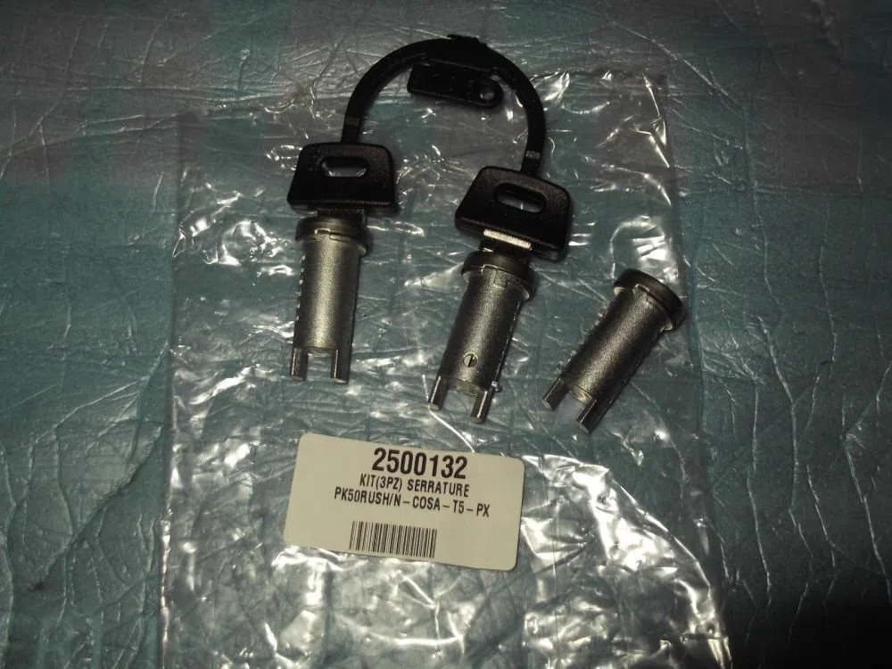 KIT SERRATURE PER PIAGGIO VESPA PK 50 RUSH - T5 - COSA - PX