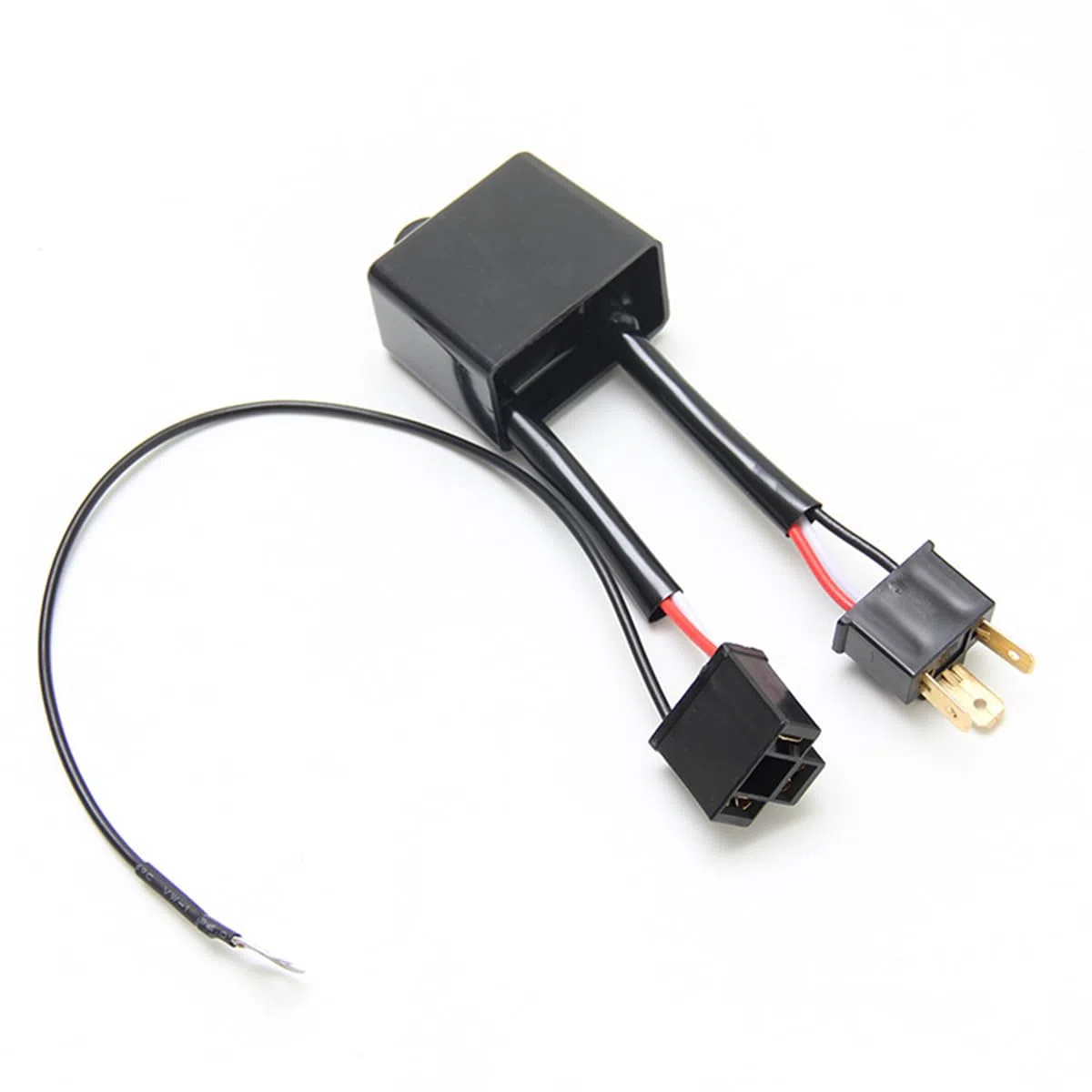 CGEAMDY 2 Pezzi Universale Convertitore Polare Dell'automobile, LED Negativo Convertitore Interruttore Fascio Adattatore, Adattatore Del Cablaggio Dell'interruttore Negativo Polare Del LED per H4