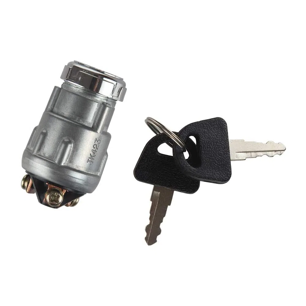 Interruttore di avviamento di accensione con 3 posizioni 3 Terminale di connessione 2 chiavi per auto Moto Trattore agricolo modificato Car Pit Quad Go Kart UTV Ciclomotore Buggy