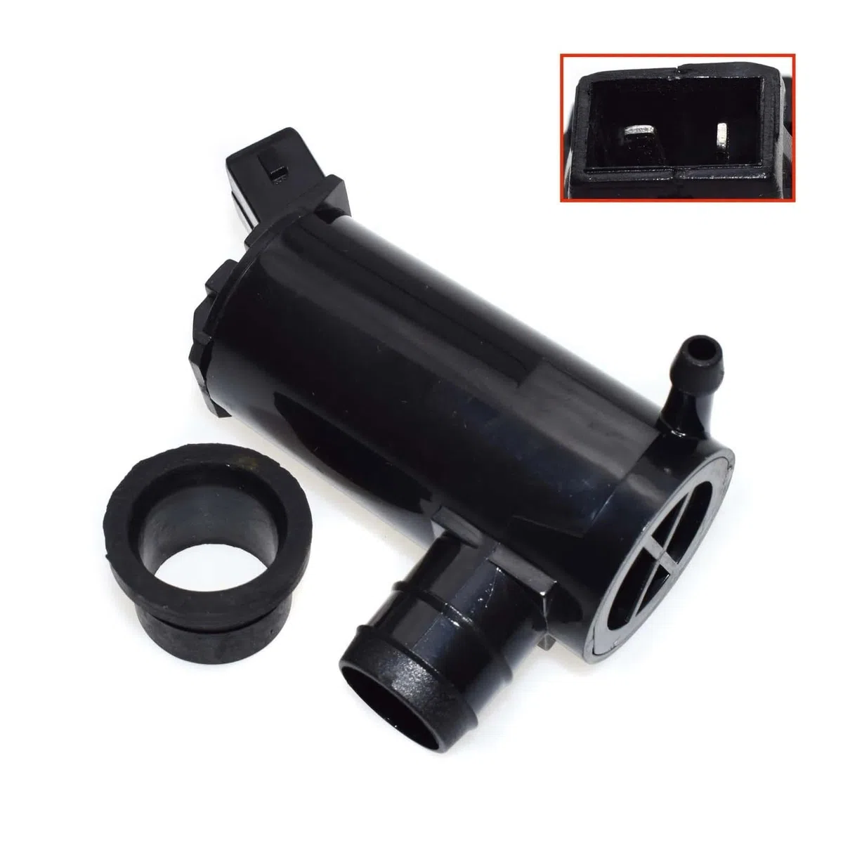 Pompa Acqua Lavaggio Pulizia Per Ford Escort Fiesta Transit Mk4 Mk5 Mk6 Mk7 1991-2014 Auto Anteriore Mono Pompa Lavavetri OEM1698640 Accessori Auto