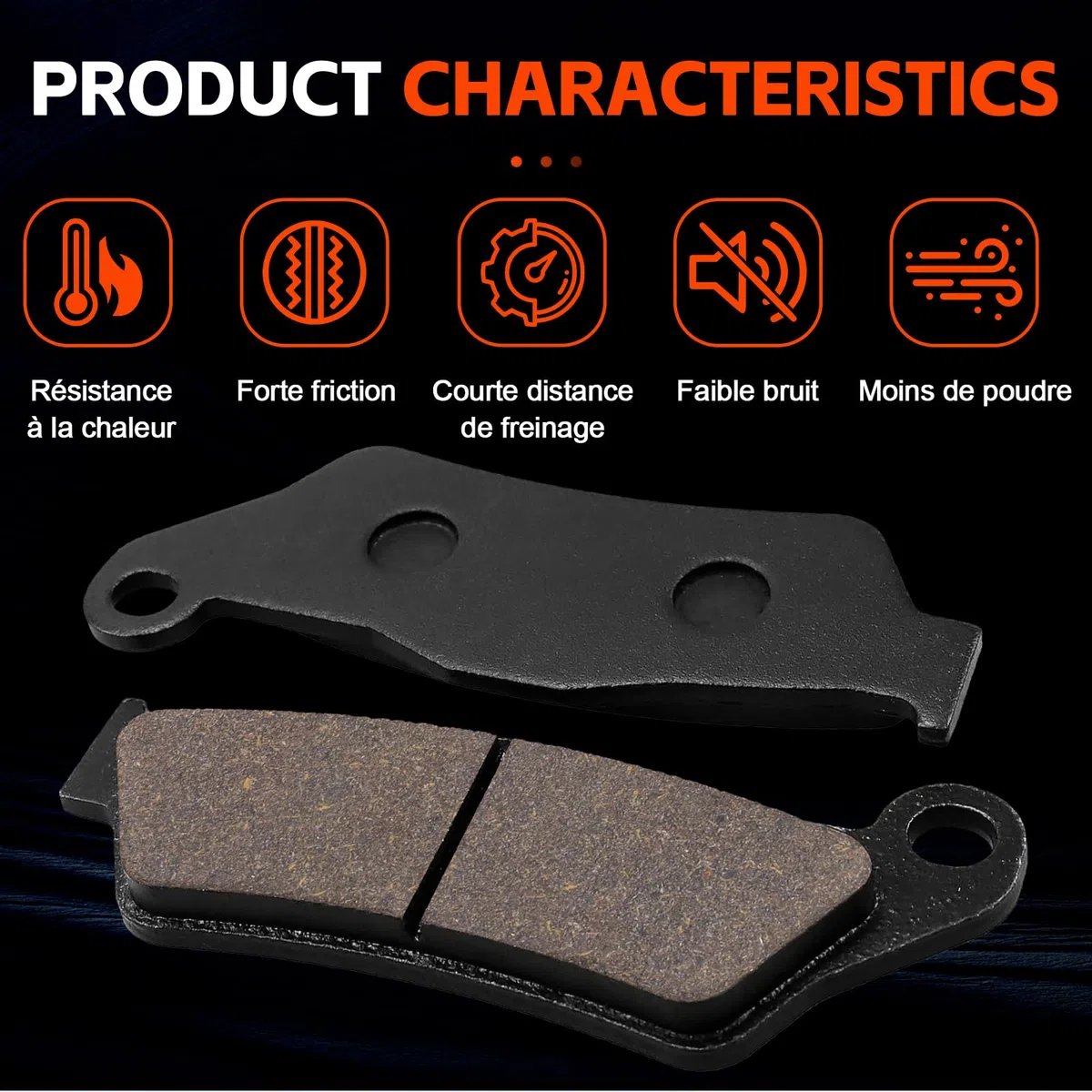 Pastiglie Freno Anteriore e Posteriore per EXC 125 200 SX XC 150 250 EXC EXC-F SX-F 250 300 350 EXC 400 450 Racing