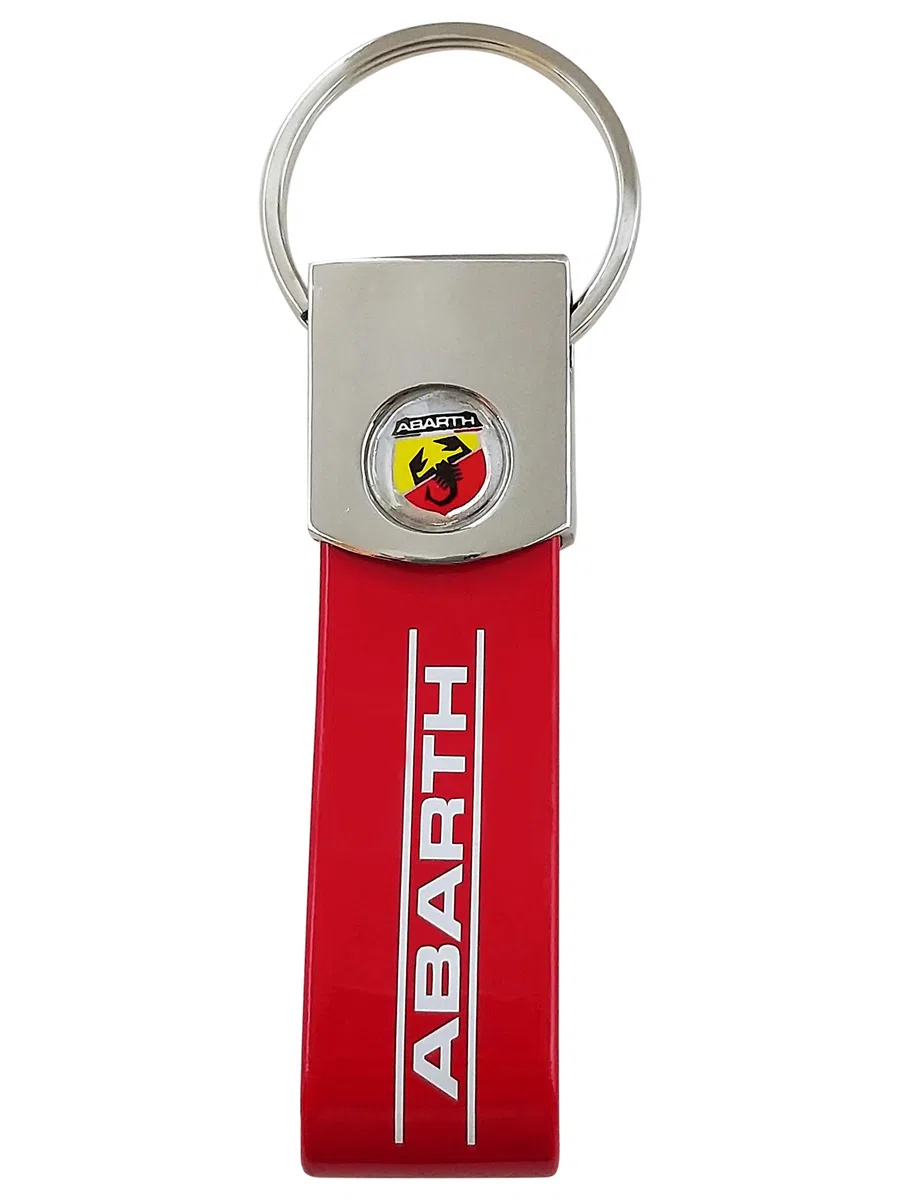 Abarth 21756 Red Band Key Ring, Rosso, Taglia Unica