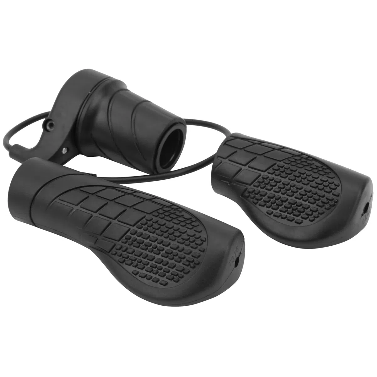 KIMISS Acceleratore a Mezza Rotazione Impermeabile per Bicicletta Elettrica, Parte di Modifica per Mountain Bike, Acceleratore a Rotazione per Bici Elettrica con Display,